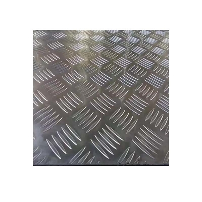 Checkered Sheet Patterned Diamond Finished Stainless Steel Plate Non-Slip Plate