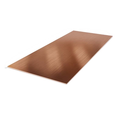 China Cold Rolled Color Brushed Stainless Steel Plate Factory